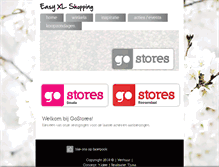 Tablet Screenshot of gostores.nl